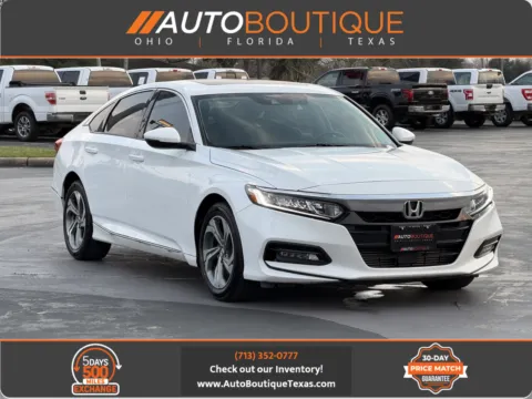 White 2019 Honda Accord Sedan EX-L 1.5T for sale in Alvin, TX