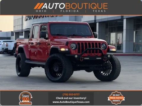 Red 2021 Jeep Gladiator Texas Trail for sale in Alvin, TX