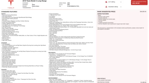 Photos of 2019 Tesla Model 3 Performance for sale in Alvin, TX at Auto Boutique Texas