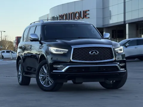 Photos of 2019 INFINITI QX80 LUXE for sale in Alvin, TX at Auto Boutique Texas