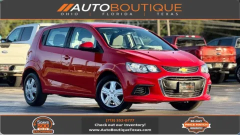 Red 2020 Chevrolet Sonic LT for sale in Alvin, TX