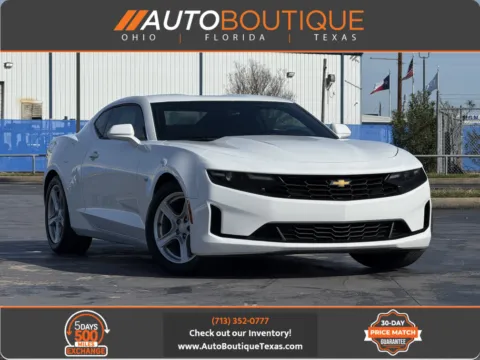 White 2019 Chevrolet Camaro 1LT for sale in Alvin, TX