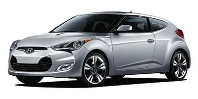 Yellow 2012 Hyundai Veloster w Black Int for sale in Alvin, TX