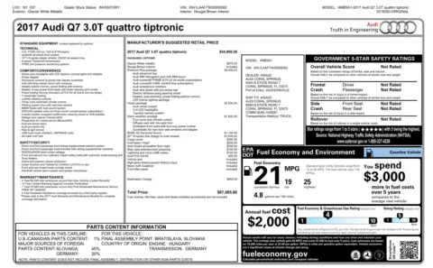 More photos of 2017 Audi Q7 Premium Plus at Auto Boutique Texas, TX