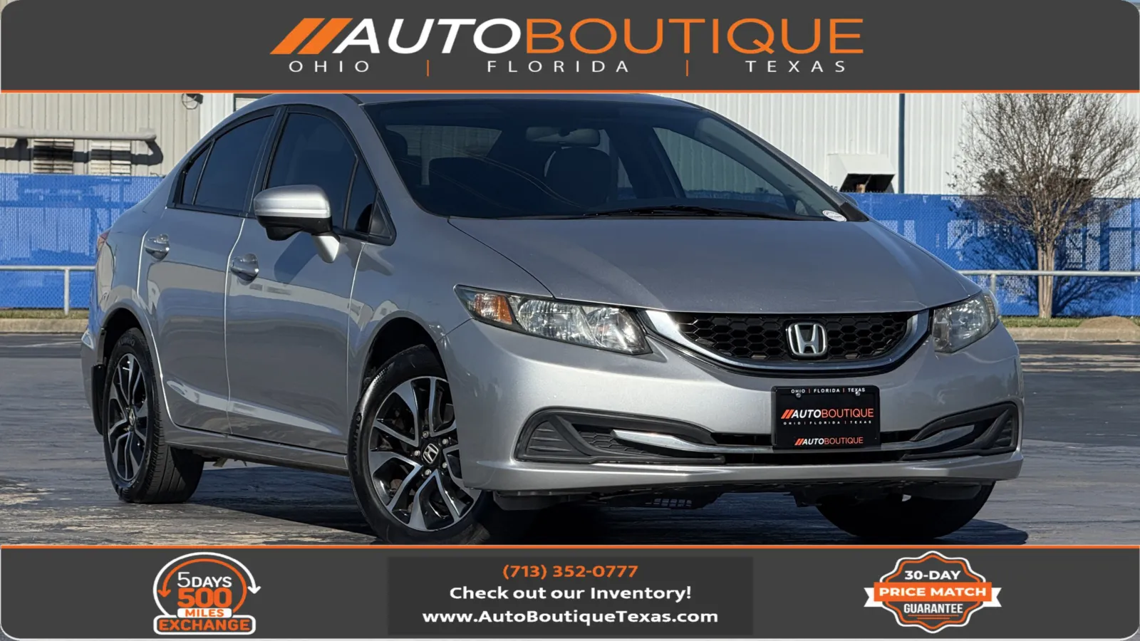 2015 Honda Civic EX