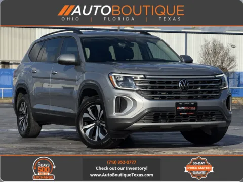 Silver 2024 Volkswagen Atlas 2.0T SE for sale in Alvin, TX