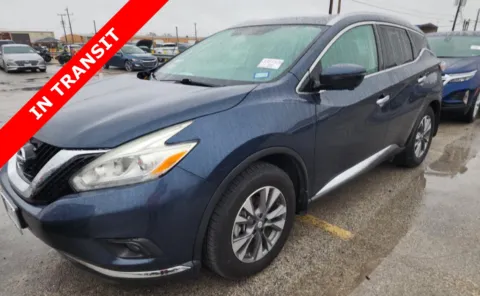 Blue 2017 Nissan Murano SL for sale in Alvin, TX