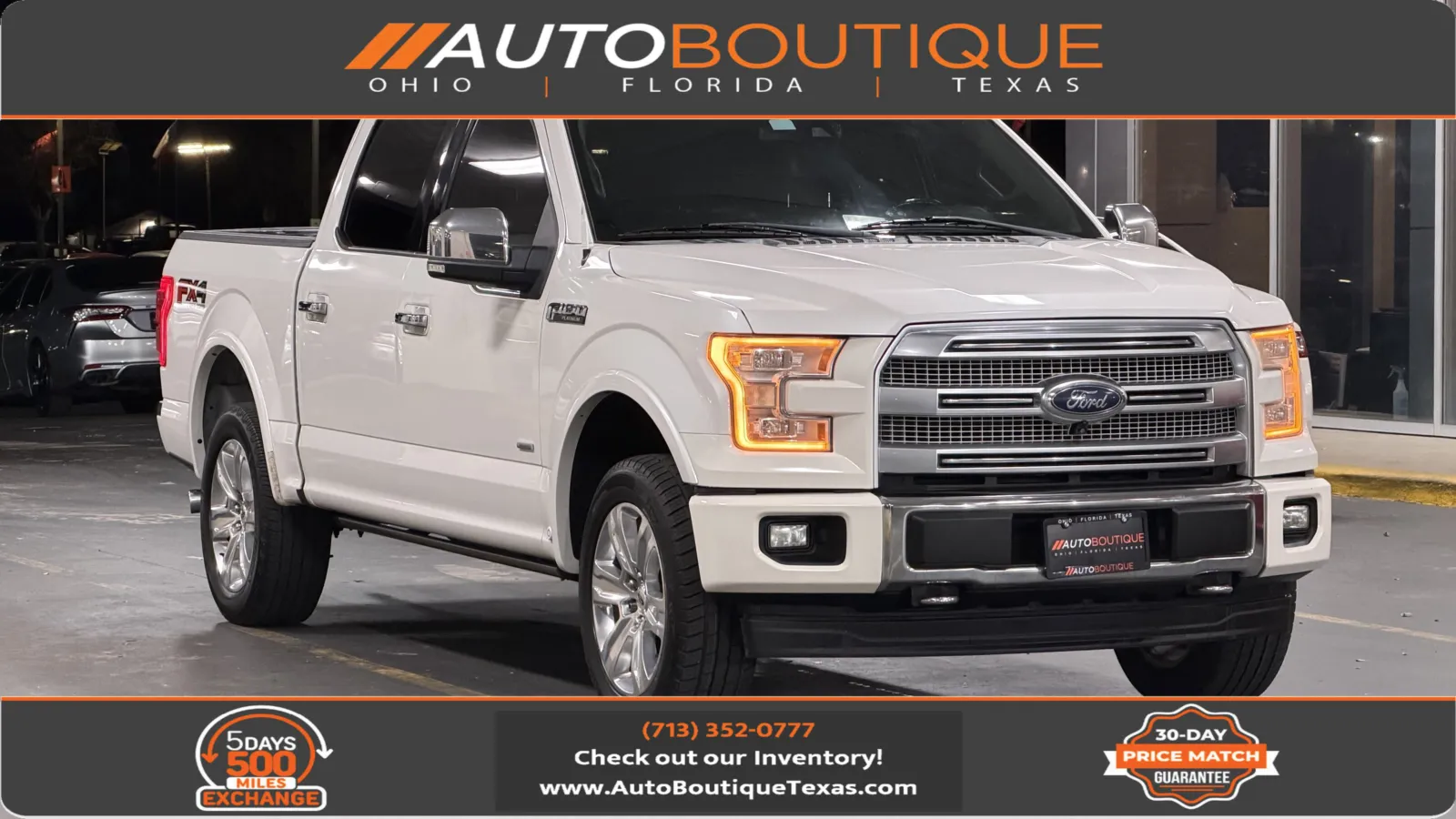 2017 Ford F-150 Platinum
