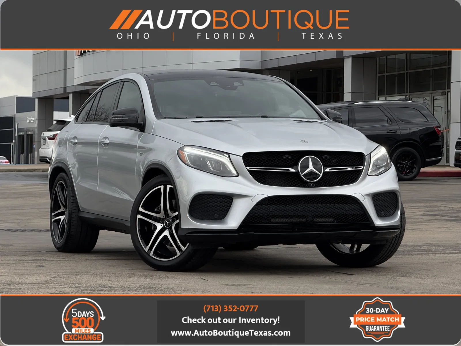 Silver 2019 Mercedes-Benz GLE AMG GLE 43 for sale in Alvin, TX