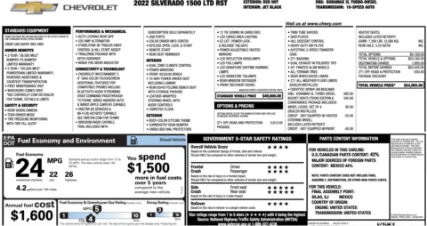 Photos of 2022 Chevrolet Silverado 1500 LTD RST for sale in Alvin, TX at Auto Boutique Texas