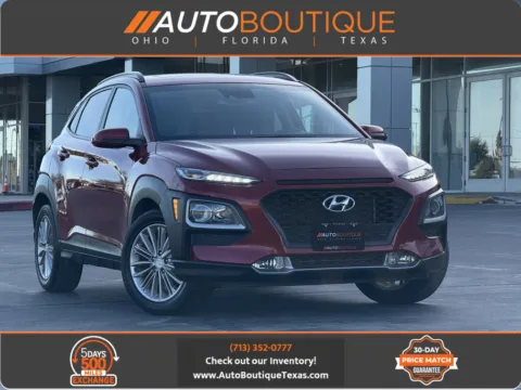 Red 2019 HYUNDAI KONA SEL/T SEL for sale in Alvin, TX