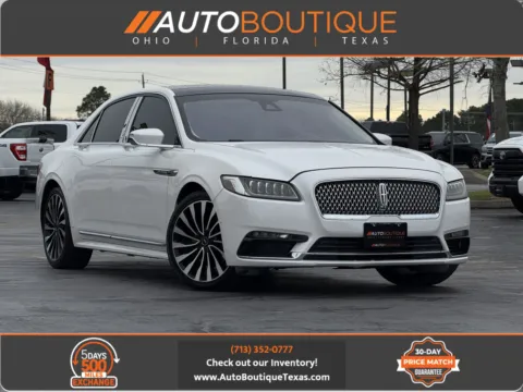 Used 2018 Lincoln Continental Black Label for sale in Alvin, TX at