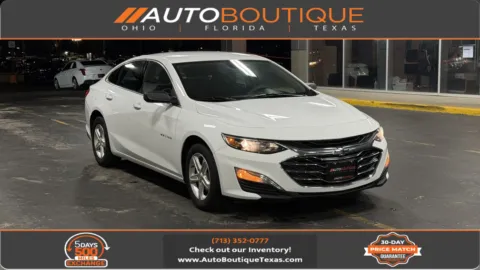 White 2022 Chevrolet Malibu LS for sale in Alvin, TX