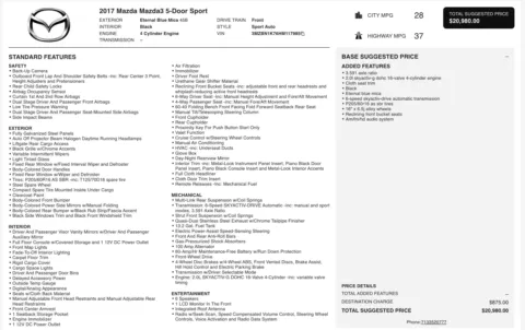 More photos of 2017 Mazda Mazda3 5-Door Sport at Auto Boutique Texas, TX