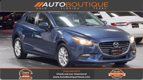 Blue 2017 Mazda Mazda3 5-Door Sport for sale in Alvin, TX