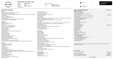 Photos of 2018 Nissan Titan XD SV for sale in Alvin, TX at Auto Boutique Texas