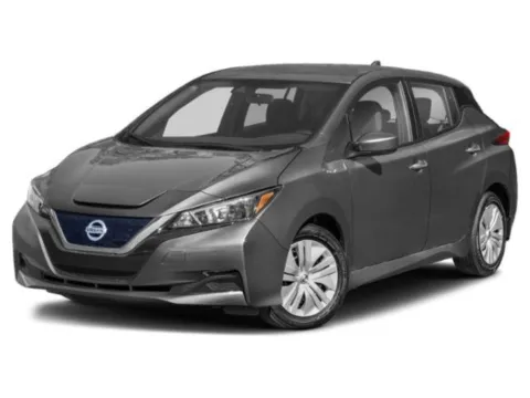 Silver 2021 Nissan LEAF SV for sale in Alvin, TX
