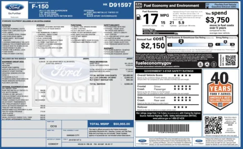 Photos of 2017 Ford F-150 XLT for sale in Alvin, TX at Auto Boutique Texas