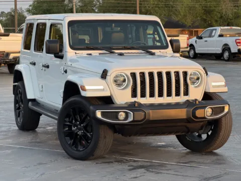 Photos of 2021 Jeep Wrangler 4xe Unlimited Sahara for sale in Alvin, TX at Auto Boutique Texas