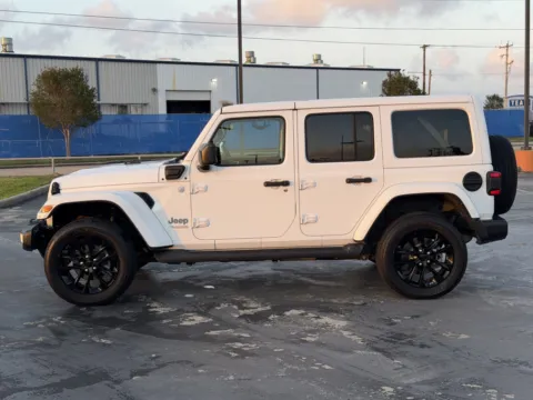 Another view of 2021 Jeep Wrangler 4xe Unlimited Sahara for sale in Alvin, TX at Auto Boutique Texas