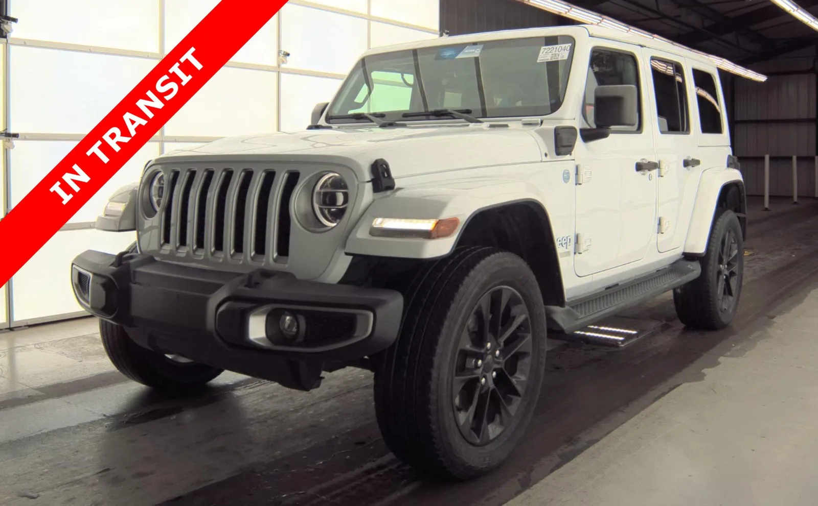 White 2021 Jeep Wrangler 4xe Unlimited Sahara for sale in Alvin, TX