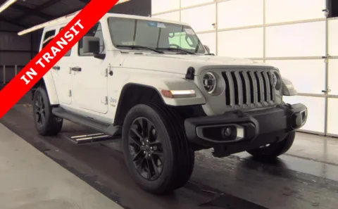 Another view of 2021 Jeep Wrangler 4xe Unlimited Sahara for sale in Alvin, TX at Auto Boutique Texas