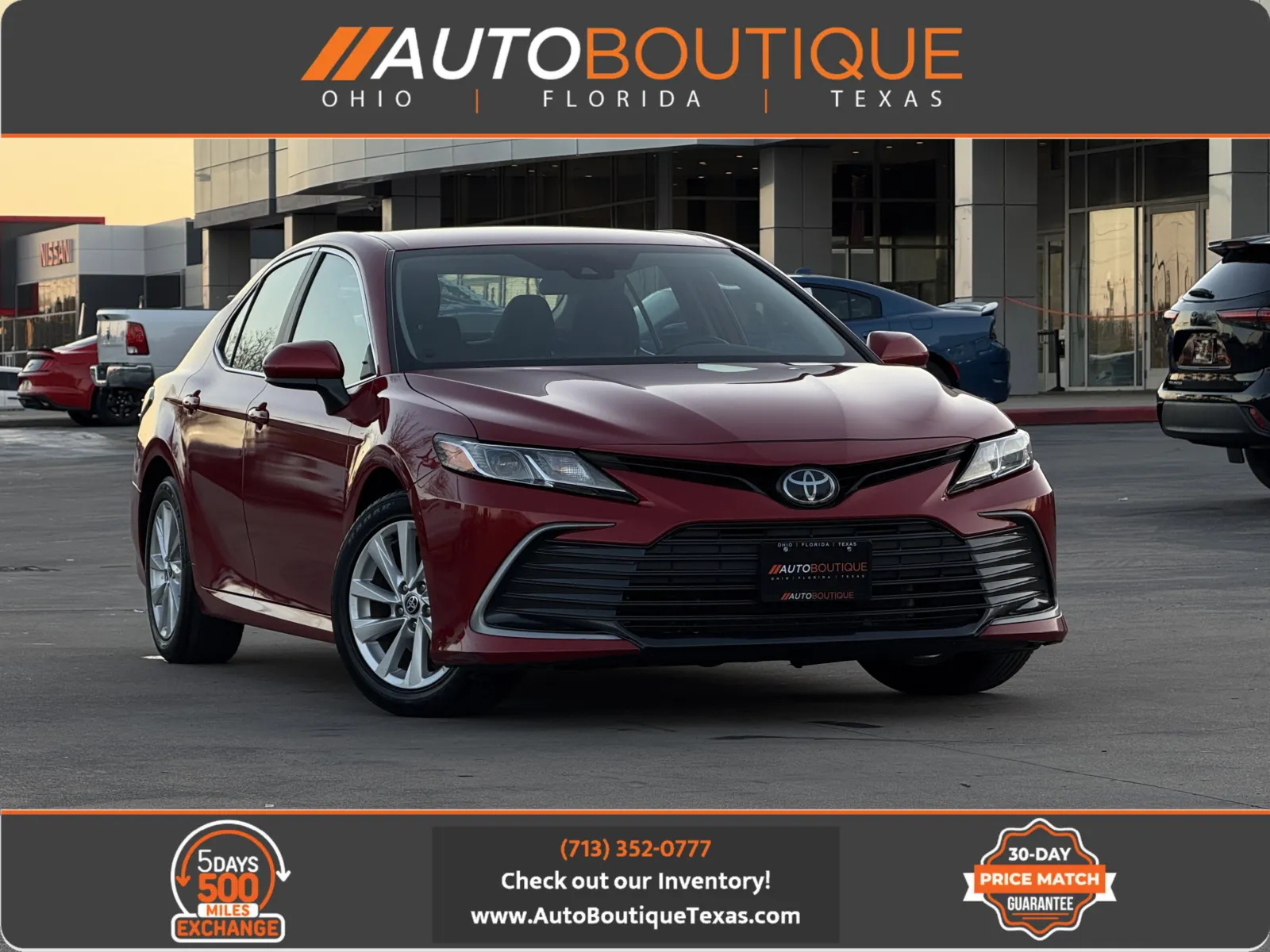 Red 2024 Toyota Camry LE for sale in Alvin, TX