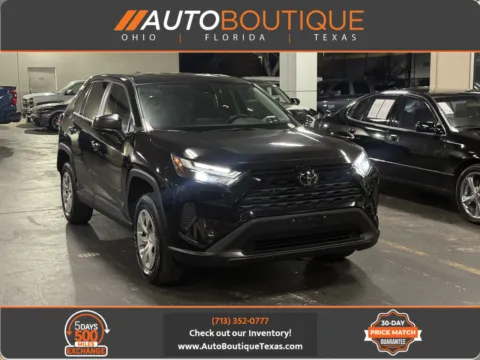 Black 2024 Toyota RAV4 LE for sale in Alvin, TX