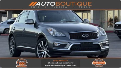 Gray 2017 INFINITI QX50 for sale in Alvin, TX
