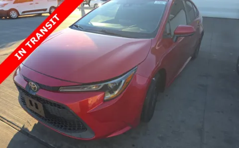 Red 2020 Toyota Corolla LE for sale in Alvin, TX