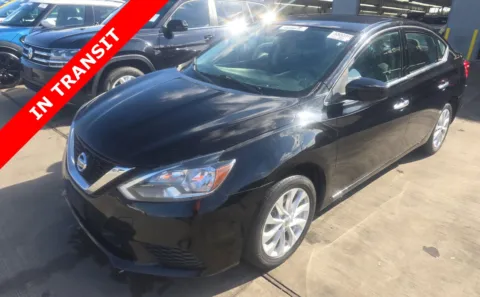 Black 2019 Nissan Sentra SV for sale in Alvin, TX