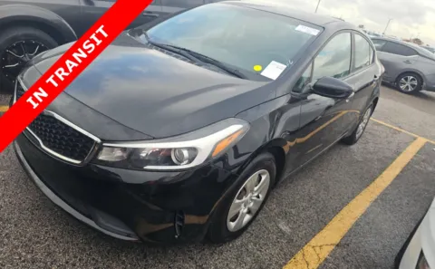 Black 2017 Kia Forte LX for sale in Alvin, TX