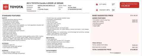 More photos of 2013 Toyota Corolla L at Auto Boutique Texas, TX