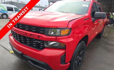 Red 2020 Chevrolet Silverado 1500 Custom for sale in Alvin, TX