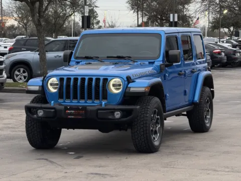 Another view of 2022 Jeep Wrangler 4xe Unlimited Rubicon for sale in Alvin, TX at Auto Boutique Texas