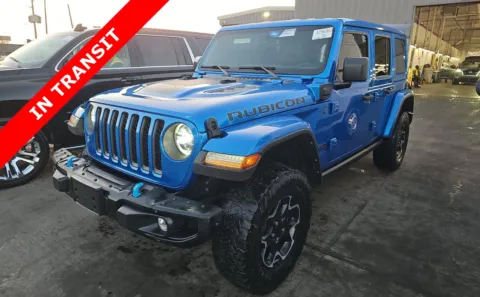 Another view of 2022 Jeep Wrangler 4xe Unlimited Rubicon for sale in Alvin, TX at Auto Boutique Texas