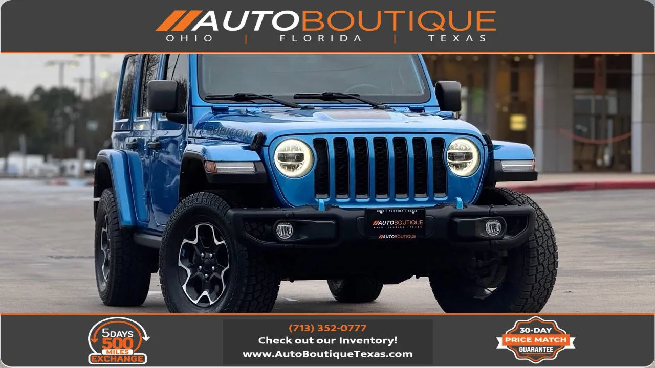2022 Jeep Wrangler 4xe Unlimited Rubicon for sale in Alvin, TX