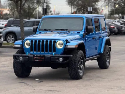 Another view of 2022 Jeep Wrangler 4xe Unlimited Rubicon for sale in Alvin, TX at Auto Boutique Texas