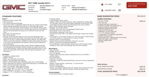 More photos of 2017 GMC Acadia SLE at Auto Boutique Texas, TX