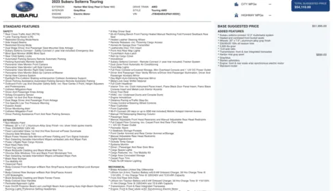 Photos of 2023 Subaru Solterra Touring for sale in Alvin, TX at Auto Boutique Texas