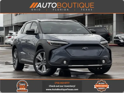 Gray 2023 Subaru Solterra Touring for sale in Alvin, TX