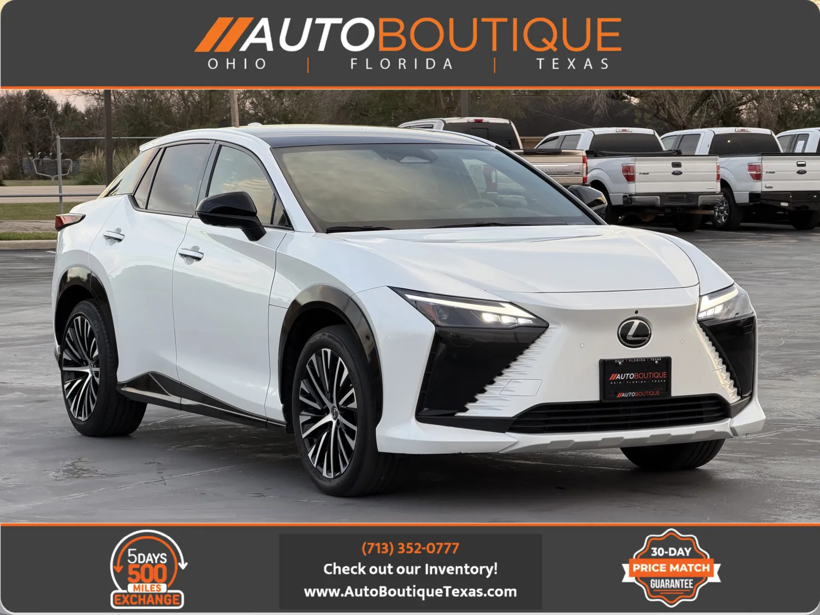 Used 2023 Lexus RZ Premium with VIN JTJAAAAB1PA019813 for sale in Jacksonville, FL