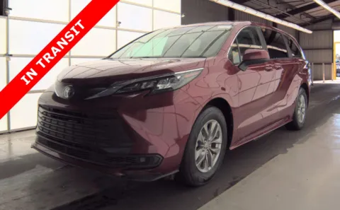 Red 2024 Toyota Sienna LE for sale in Alvin, TX