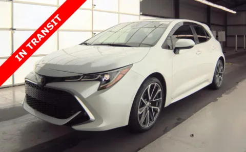 White 2021 Toyota Corolla Hatchback XSE for sale in Alvin, TX