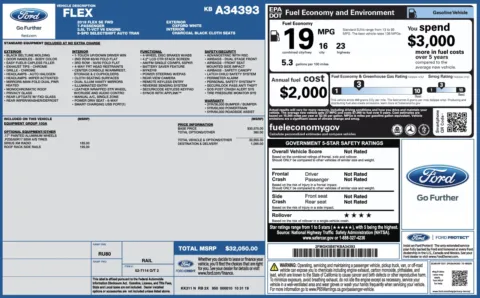 Photos of 2019 Ford Flex SE for sale in Alvin, TX at Auto Boutique Texas
