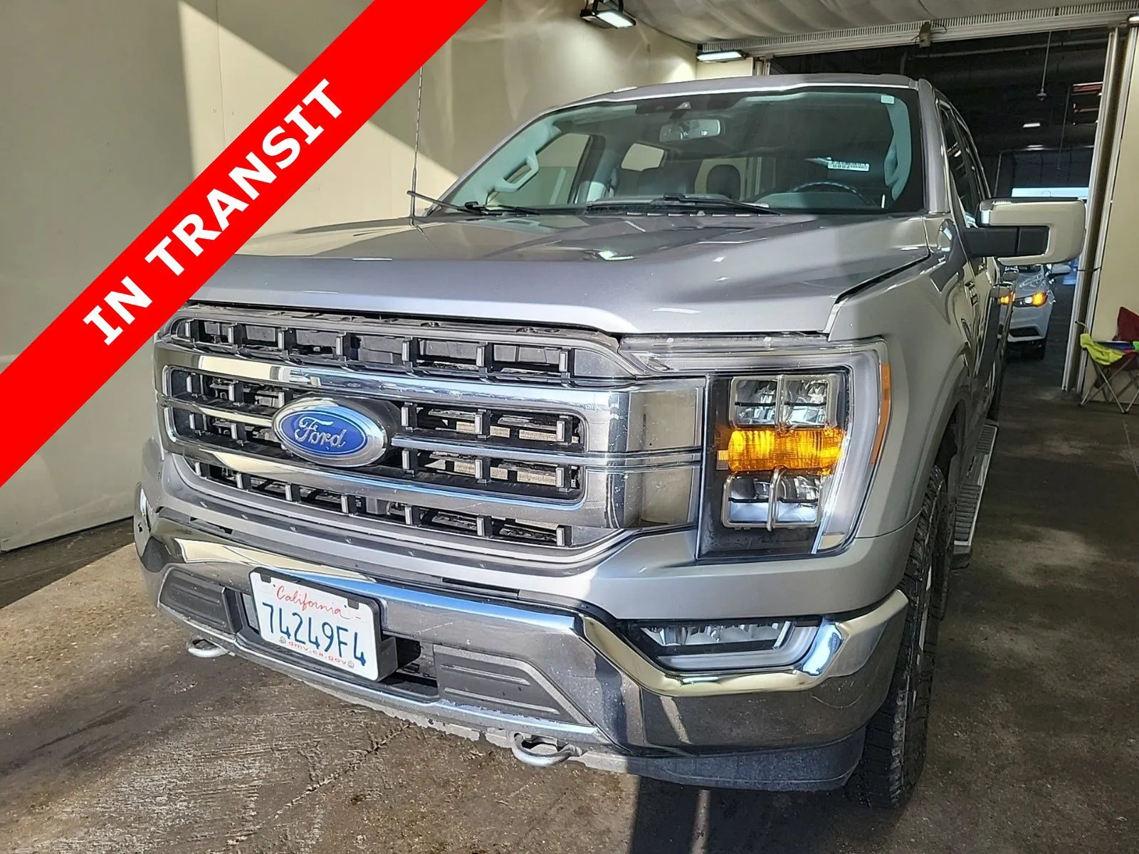 Silver 2021 Ford F-150 LARIAT for sale in Alvin, TX