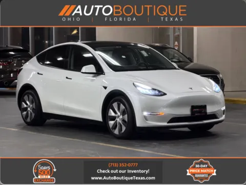 White 2021 Tesla Model Y Long Range for sale in Alvin, TX