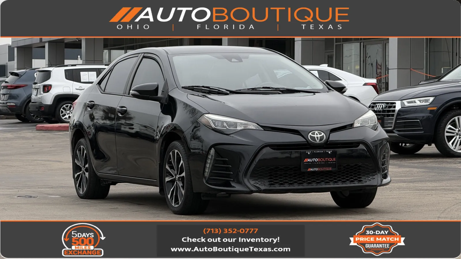 Black 2019 Toyota Corolla SE for sale in Alvin, TX