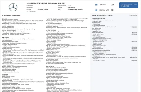 Photos of 2021 Mercedes-Benz GLB 250 for sale in Alvin, TX at Auto Boutique Texas