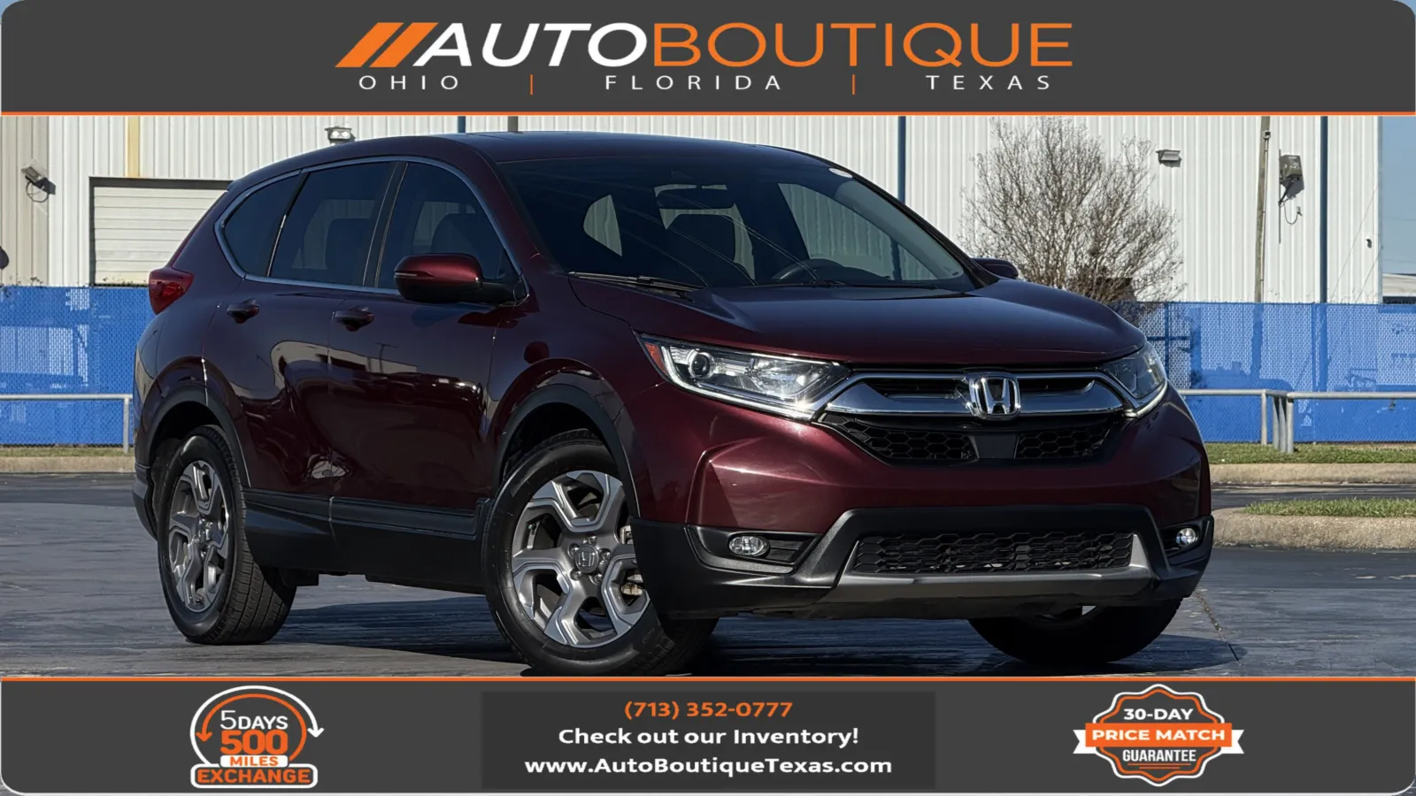 Red 2019 Honda CR-V EX for sale in Alvin, TX